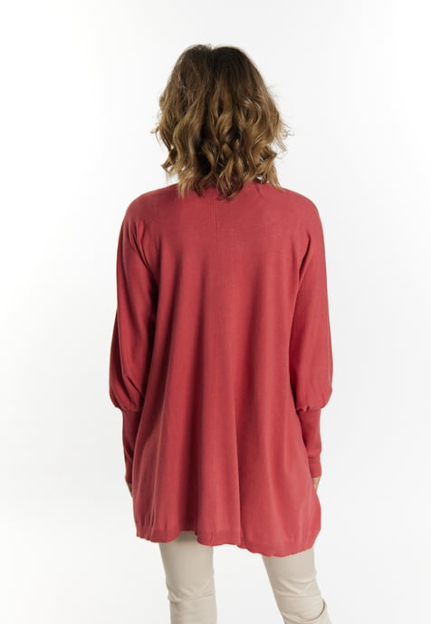 usha Strickcardigan Damen Vintage Rot - Image 4