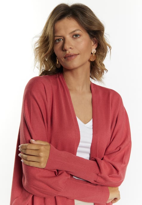 usha Strickcardigan Damen Vintage Rot - Image 5