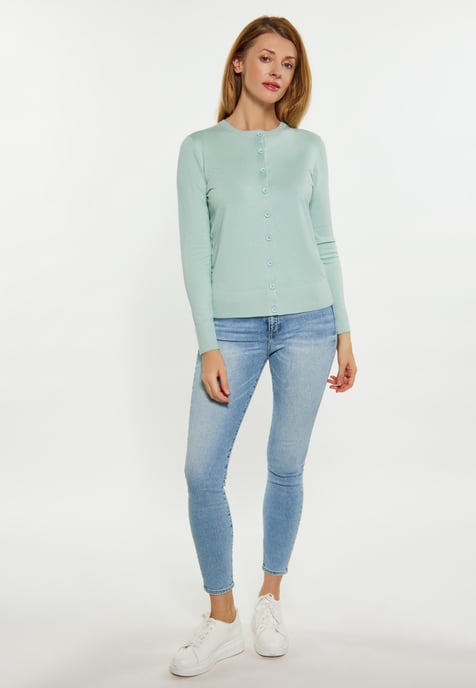 usha Strickjacke Damen Minze - Image 2