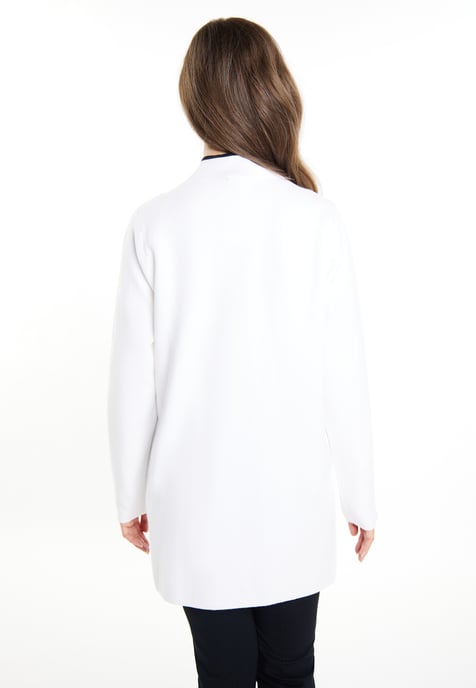 usha Strickcardigan Damen weiss schwarz - Image 4