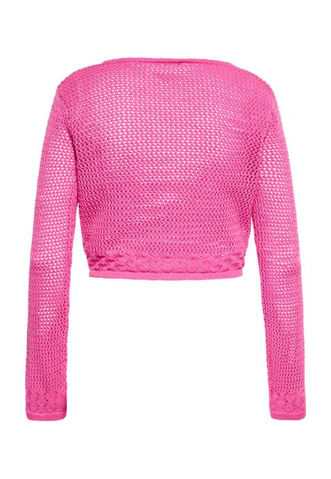IZIA Strickjacke Damen Rosa - Image 4