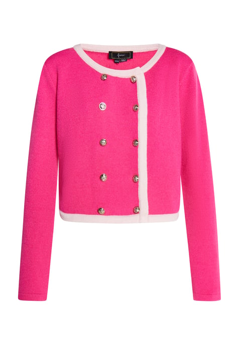 Faina Strickjacke Damen Rosa - Image 1