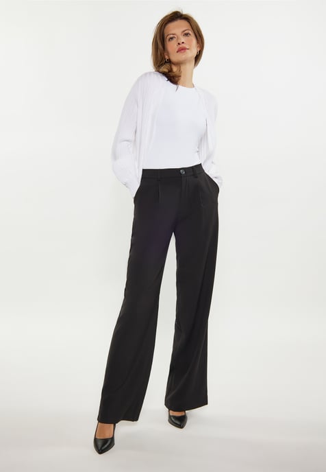 usha Strickjacke Damen weiss - Image 2