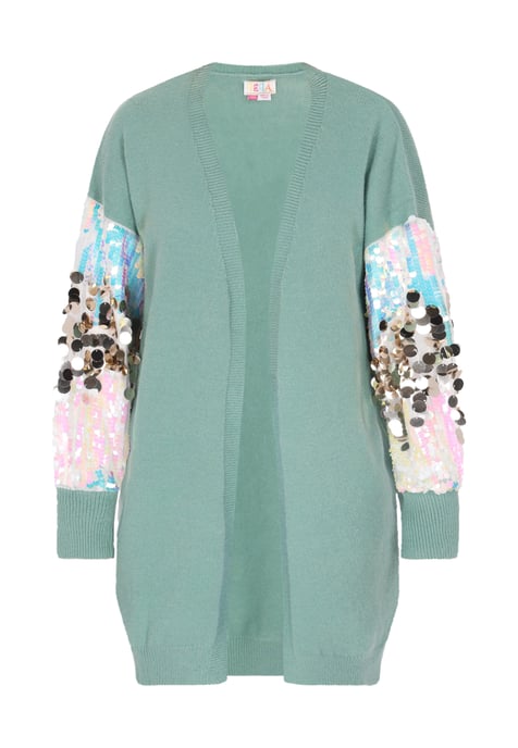 IZIA Strickjacke Damen Aqua - Image 1