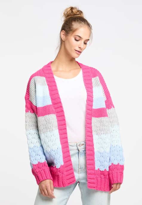 IZIA Offener Cardigan Damen Rosa - Image 3