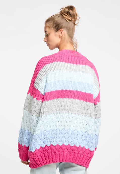 IZIA Offener Cardigan Damen Rosa - Image 4
