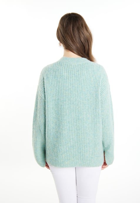 usha Strickcardigan Damen Eismint Melange - Image 4