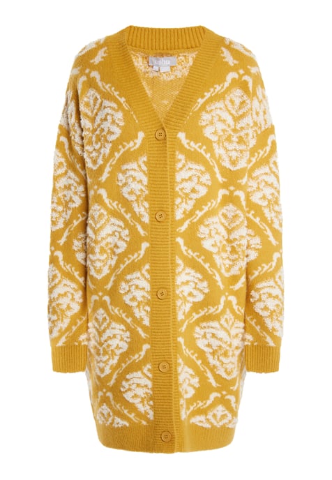 usha Strickjacke Damen Curry Mehrfarbig - Image 1