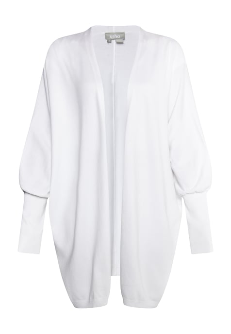 usha Strickcardigan Damen weiss - Image 1