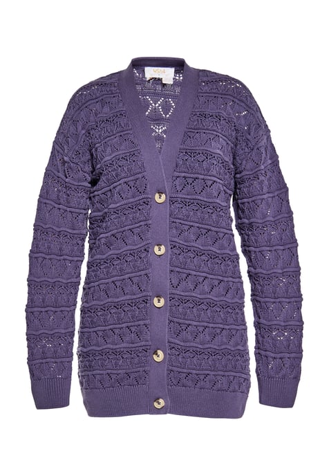 usha Strickjacke Damen lila - Image 1