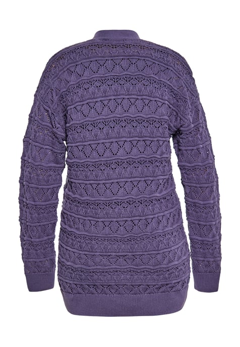 usha Strickjacke Damen lila - Image 4