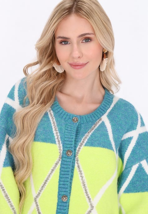 IZIA Strickjacke Frauen türkisfarbene Limette - Image 5