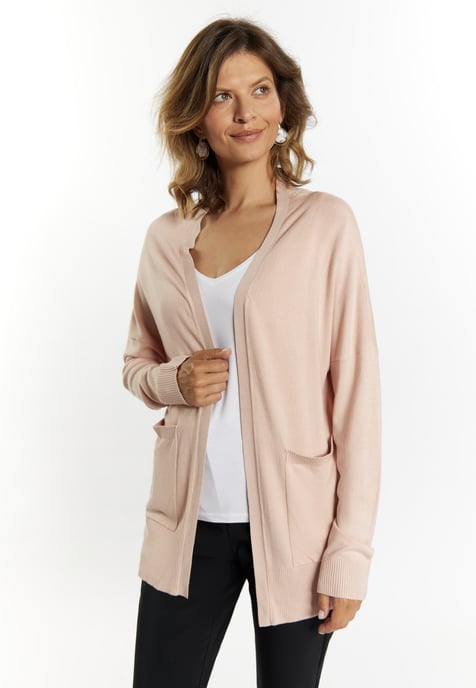 usha Strickcardigan Damen rosa - Image 3