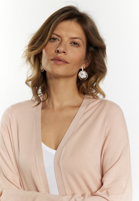 usha Strickcardigan Damen rosa - Image 5