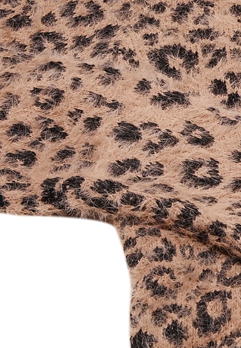 Faina Strickjacke Damen Dunkelrosa Schwarz - Image 3