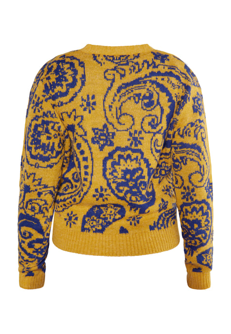 usha Strickjacke Damen Curry - Image 2