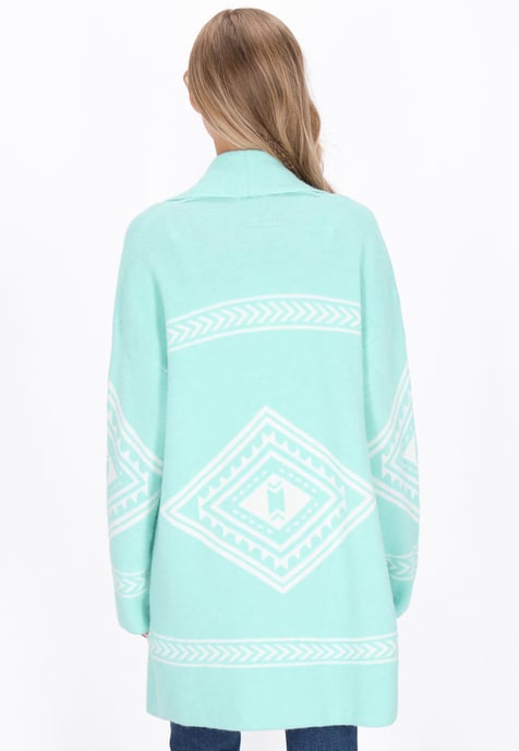 IZIA Strickjacke Frauen Aqua - Image 4