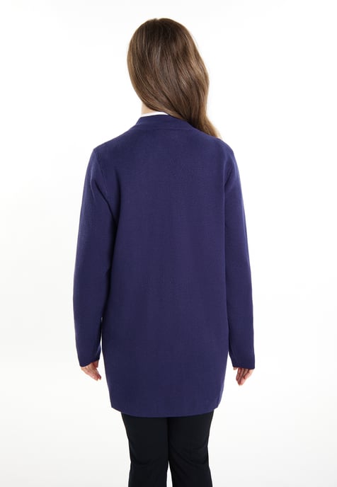 usha Strickcardigan Damen marine weiss - Image 4
