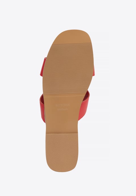 Wittchen Damen-Ledersandalen in H-Form, Rot, Naturleder - Image 6