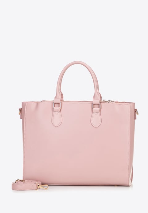 Wittchen Damen-Laptoptasche (14, 5 Zoll) aus Kunstleder, Rosa - Image 2