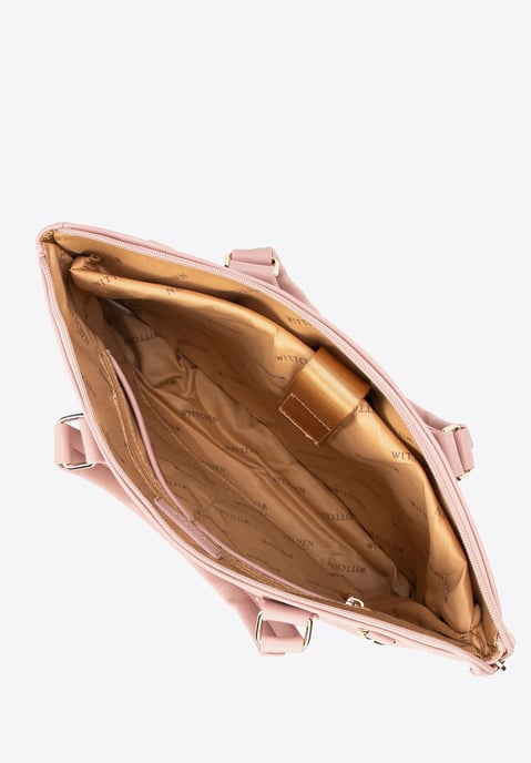 Wittchen Damen-Laptoptasche (14, 5 Zoll) aus Kunstleder, Rosa - Image 2