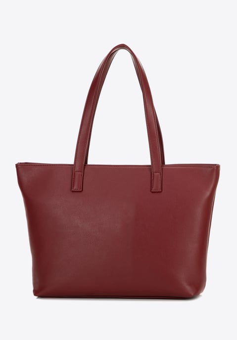 Wittchen Damen-Laptoptasche 15, 6 Zoll, Kunstleder, Burgunderrot, Öko-Leder - Image 3