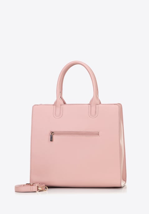 Wittchen Damen-Laptoptasche (13 Zoll) aus Kunstleder, Rosa - Image 2