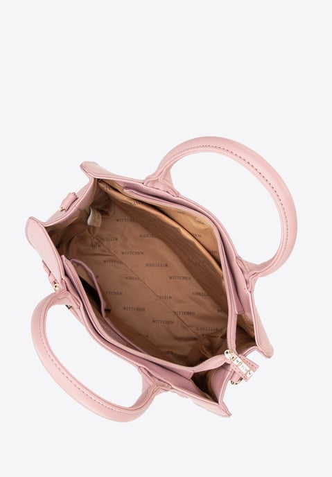 Wittchen Damen-Laptoptasche (13 Zoll) aus Kunstleder, Rosa - Image 3