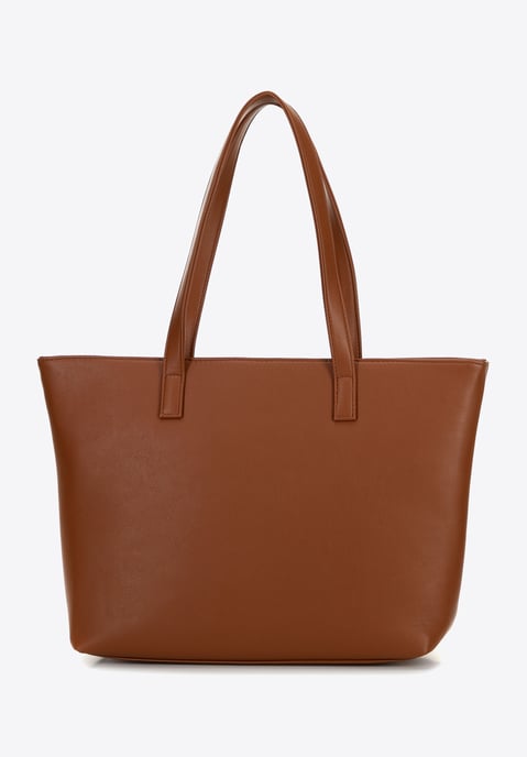 Wittchen Damen-Laptoptasche, 15, 6 Zoll, Kunstleder, Braun, Öko-Leder - Image 3