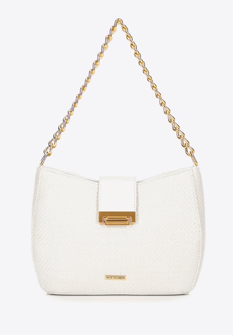 Wittchen Damen-Umhängetasche, Creme, Gewebt, Polypropylen - Image 2
