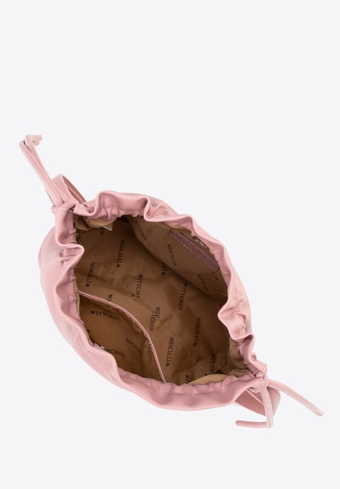 Wittchen Damen-Umhängetasche mit Zierbändern, Rosa, Kunstleder - Image 3