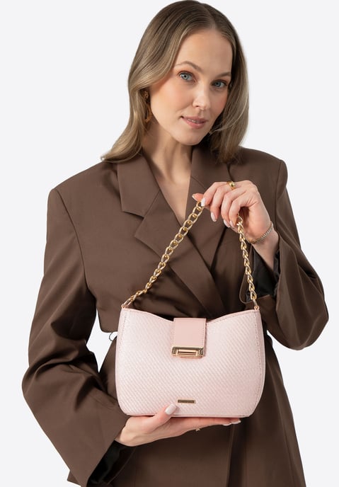Wittchen Damen-Umhängetasche, Rosa, Gewebt, Polypropylen - Image 1