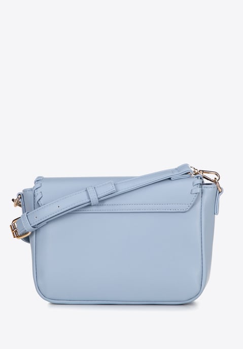 Wittchen Damen-Umhängetasche mit Überschlag, Blau, Kunstleder - Image 2