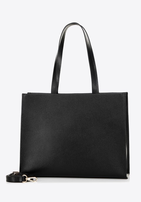 Wittchen Damen-Shopper-Tasche aus Leder mit geometrischen Ziernähten - Image 3