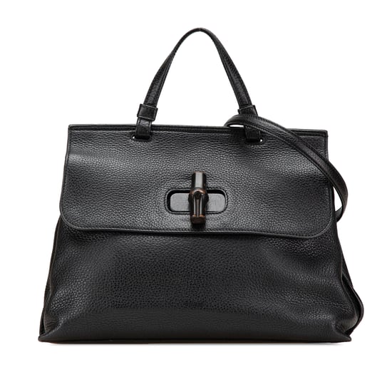 Bamboo-Handtasche aus Leder - Image 1