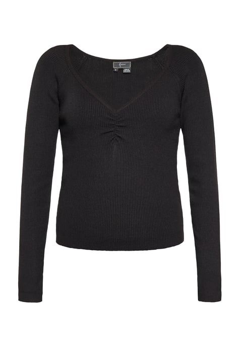 Faina Bluse Damen schwarz - Image 1