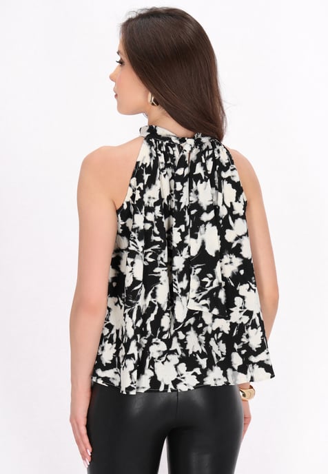 Faina Bluse Frauen Schwarz - Image 4