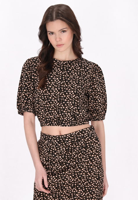 Mymo Bluse Frauen schwarz-weiß - Image 3