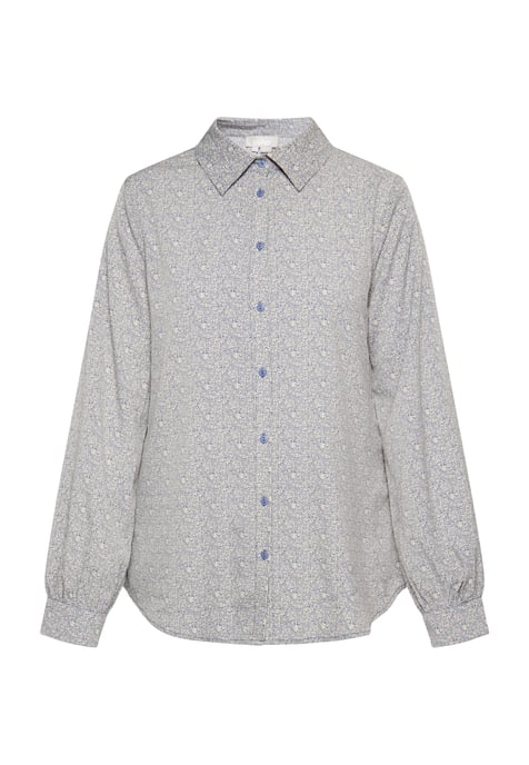 usha Bluse Damen blau - Image 1