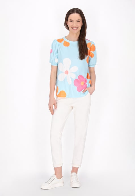 usha Bluse Frauen Blau - Image 2