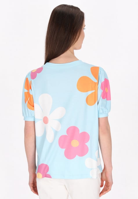 usha Bluse Frauen Blau - Image 4