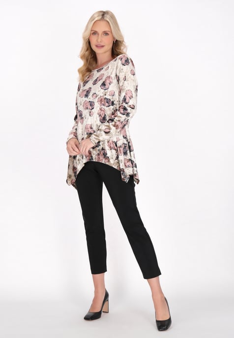 usha Bluse Frauen beige mehrfarbig - Image 2