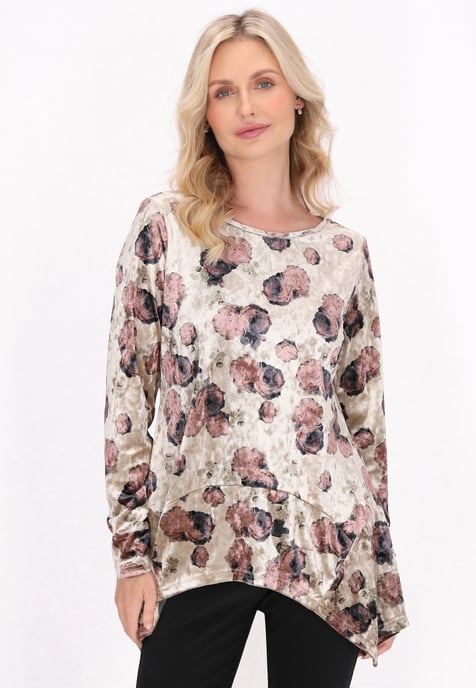 usha Bluse Frauen beige mehrfarbig - Image 3