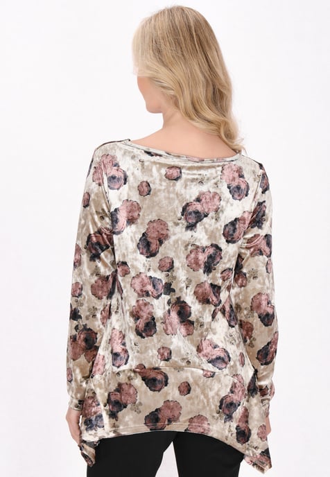 usha Bluse Frauen beige mehrfarbig - Image 4