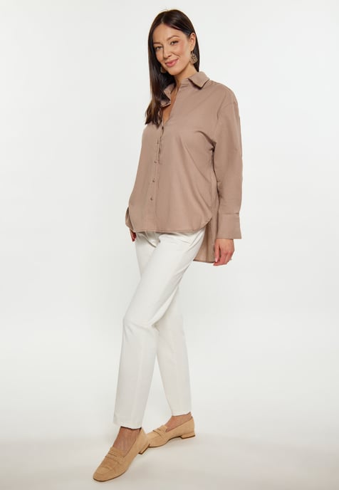usha Hemd Damen Taupe - Image 2