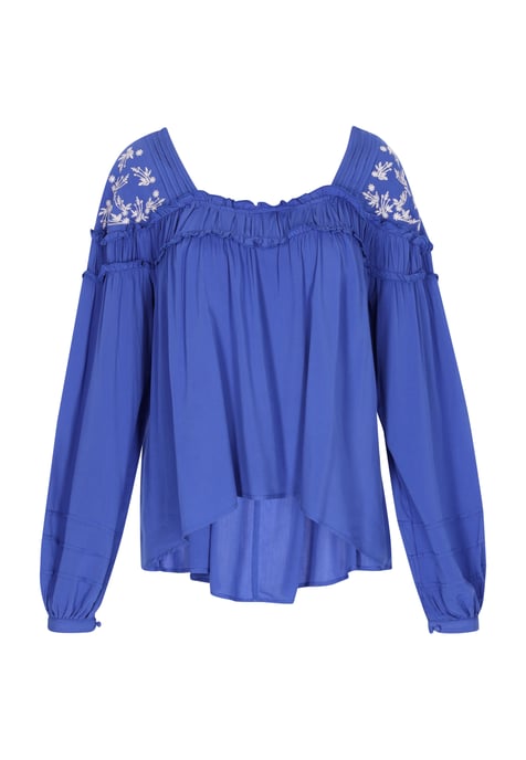 IZIA Bluse Damen KÖNIGSBLAU - Image 1