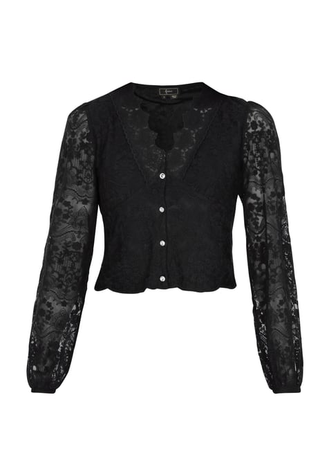 Faina Bluse Frauen Schwarz - Image 1