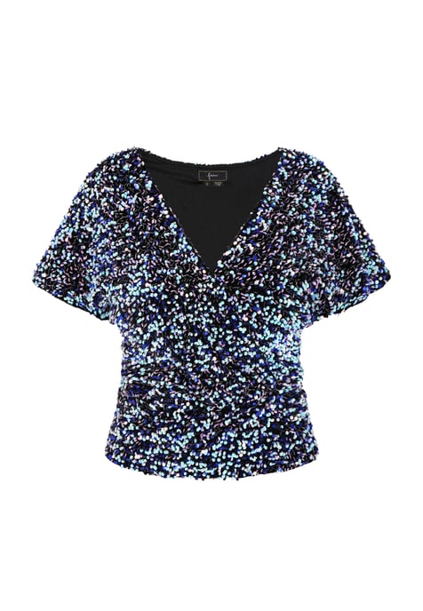 Faina Bluse Damen Blauminze - Image 1