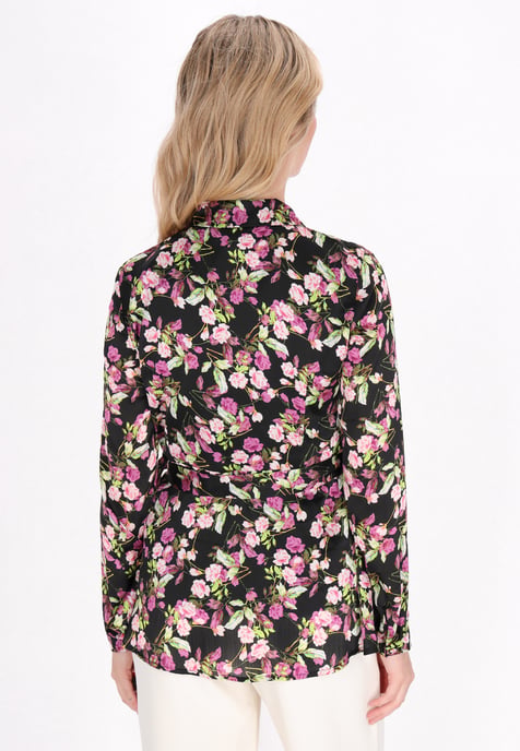 usha Bluse Frauen schwarz mehrfarbig - Image 4