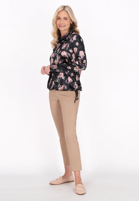 usha Bluse Frauen schwarz mehrfarbig - Image 2